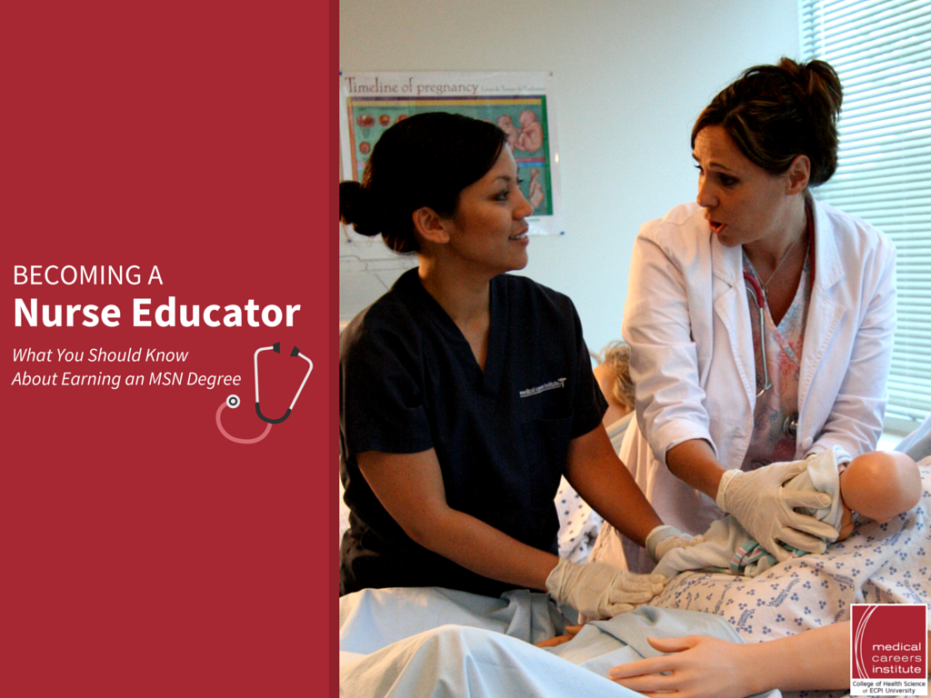 a Nurse Educator What You Should Know About Earning an MSN Degree